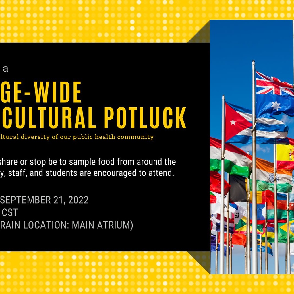 College of Public Health Multicultural Potluck promotional image