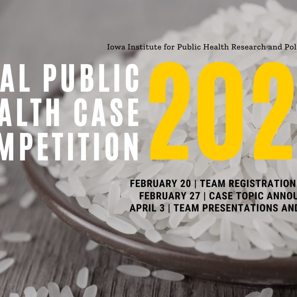2023 IIPHRP Global Health Case Competition Topic Announcement promotional image