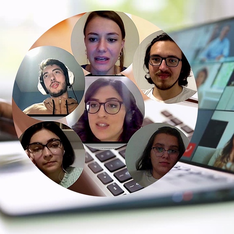 faces of people from webinar