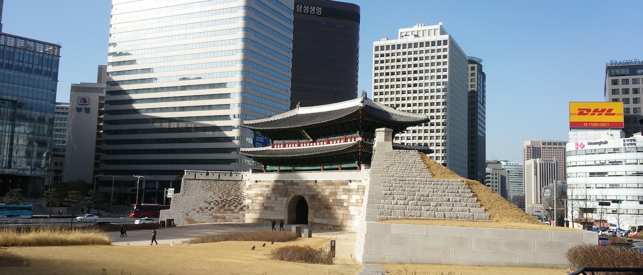 Sungnyemun Gate in Seoul, South Korea