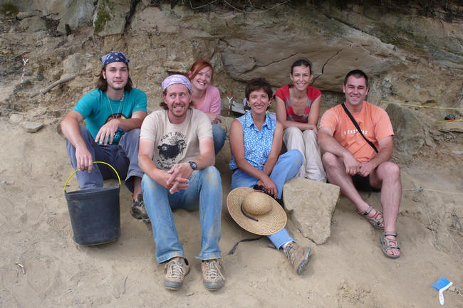 Katina Lillios and students in Bolores, Portugal