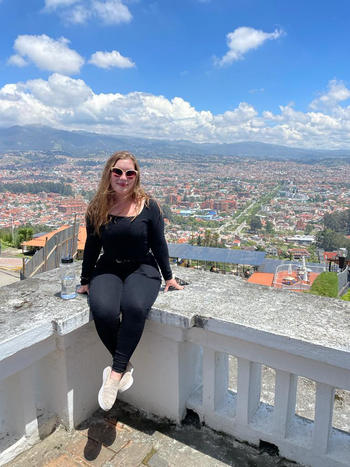 Kristin Vogel in Cuenca, Ecuador