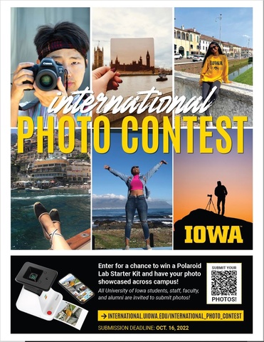 Photo contest print flyer image