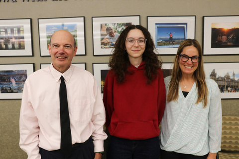 Dean Ganim with Patricia Marga and Kristy Nabhan Warren