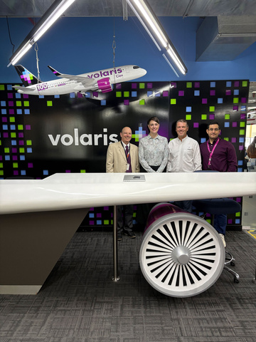Russ Ganim and Holgar Blankenstein and others at Volaris