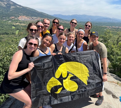 Group of students in Spain