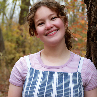 student smiling
