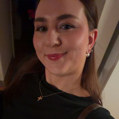 student smiling