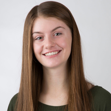 student smiling