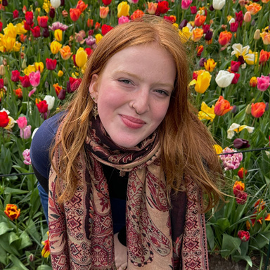 student smiling