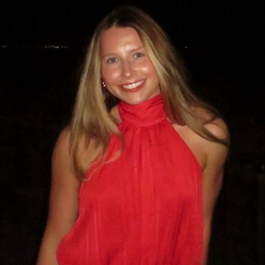 student smiling