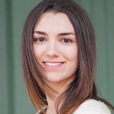 student smiling