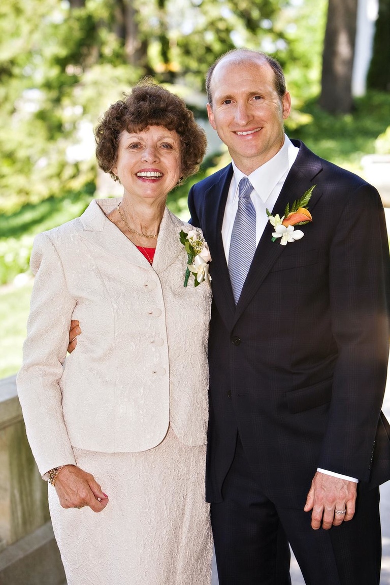 Image of Carol Snodgrass with her son, Michael Snodgrass
