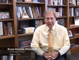 UI president Bruce Harreld talks about his preferred pronouns