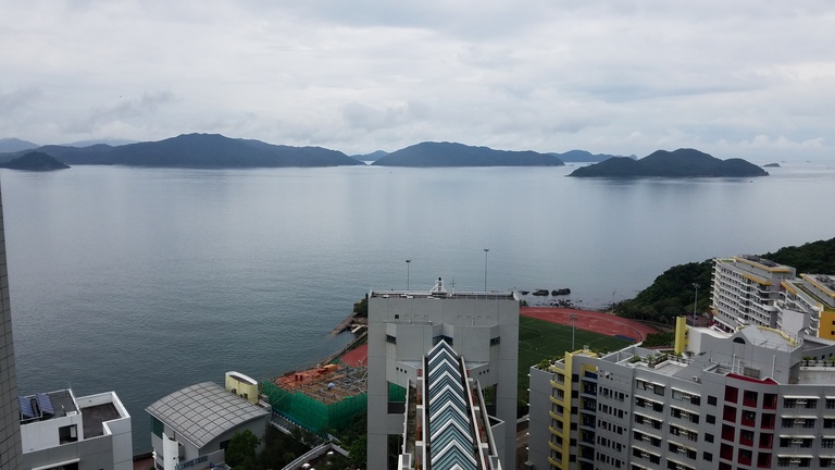 view from HKUST campus