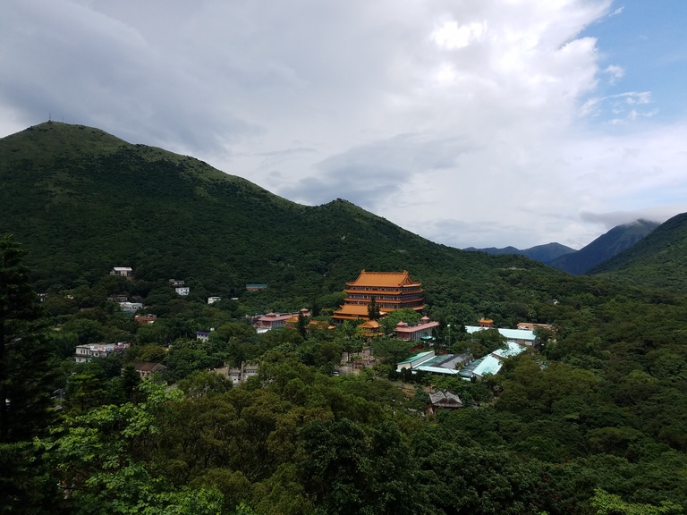 view from the Buddha