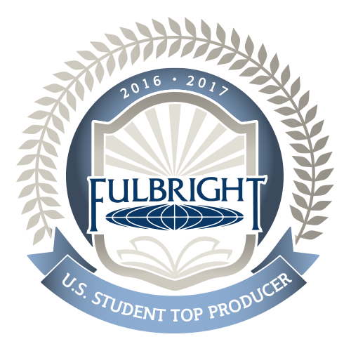 Fulbright top producer badge 2016-17