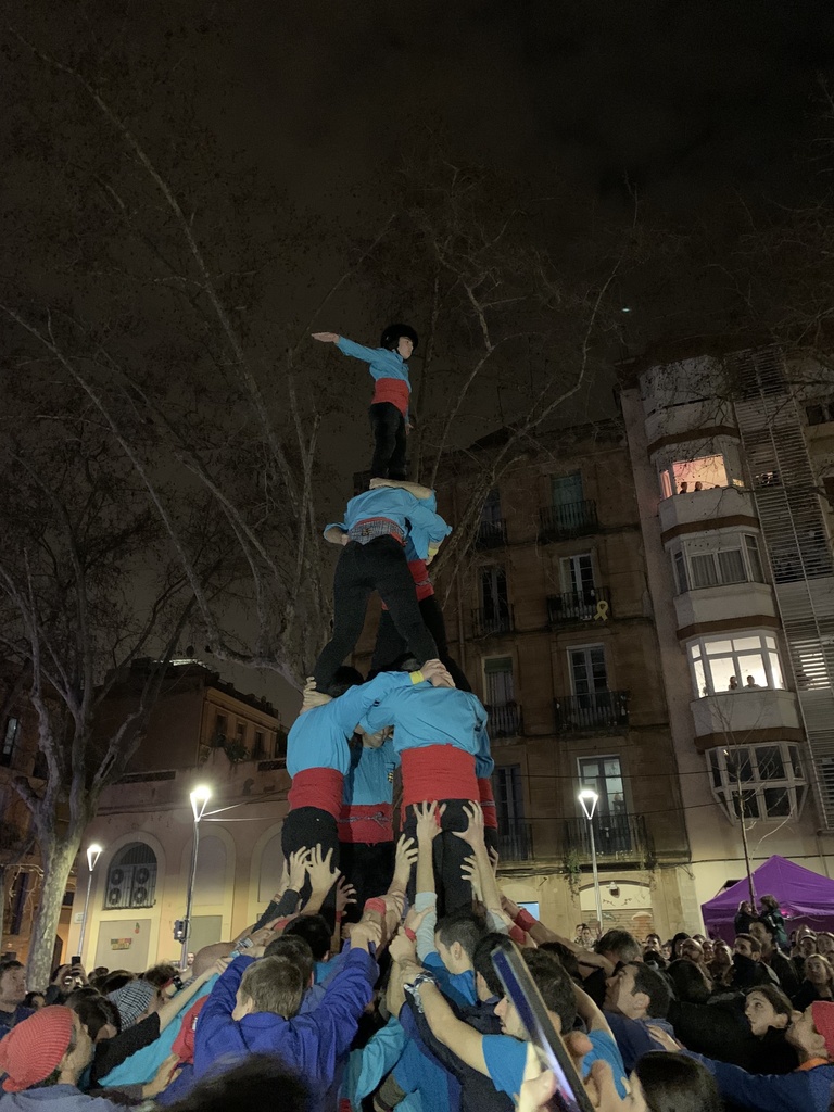 Human towers called Castells