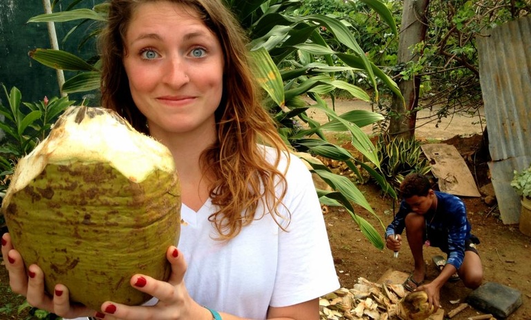 Global Health student studying food sovereignty in the Dominican Republic