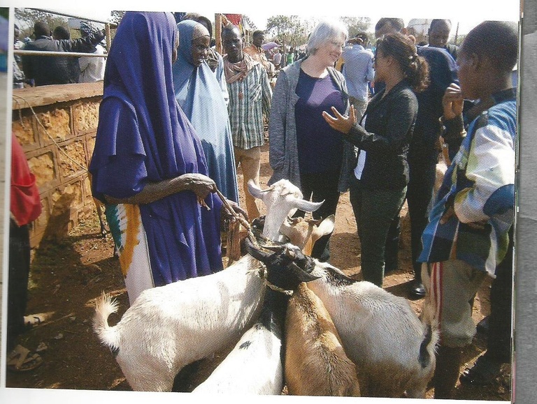 Karri Goeldner Byrne in Ethiopia in 2015