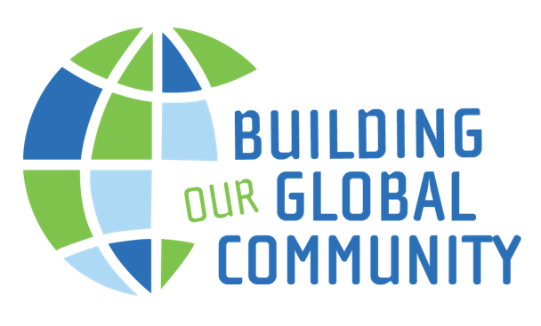 Building Our Global Community 15th Anniversary Logo