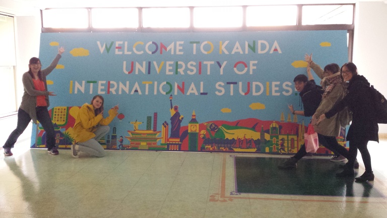 Welcome to Kanda! (featuring me, Mette, Nerissa, Karina, and Lorena)