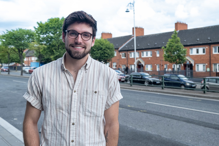 Image of Zac Hess, University of Iowa student who completed an internship in Dublin