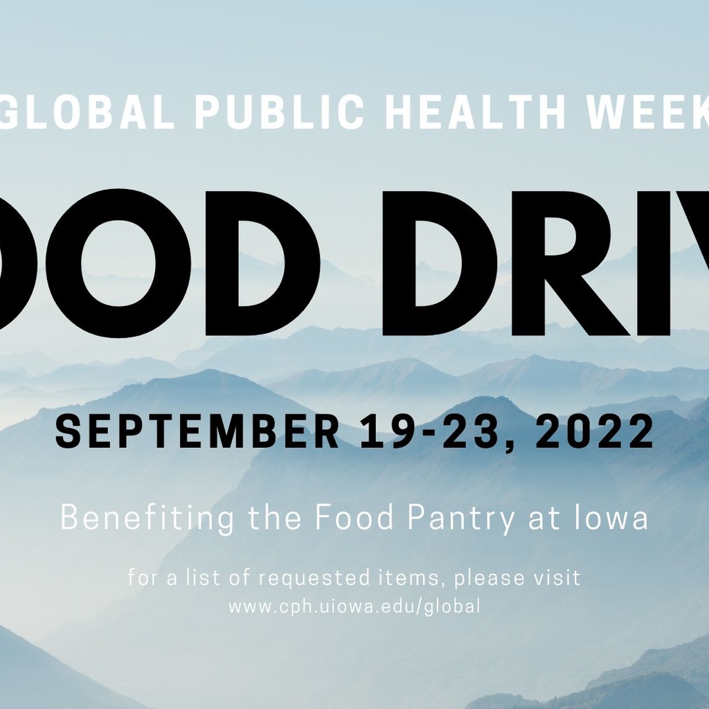 Global Food Drive promotional image