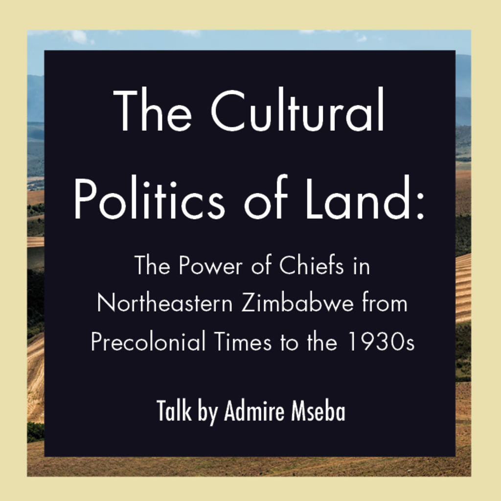 The Cultural Politics of Land promotional image