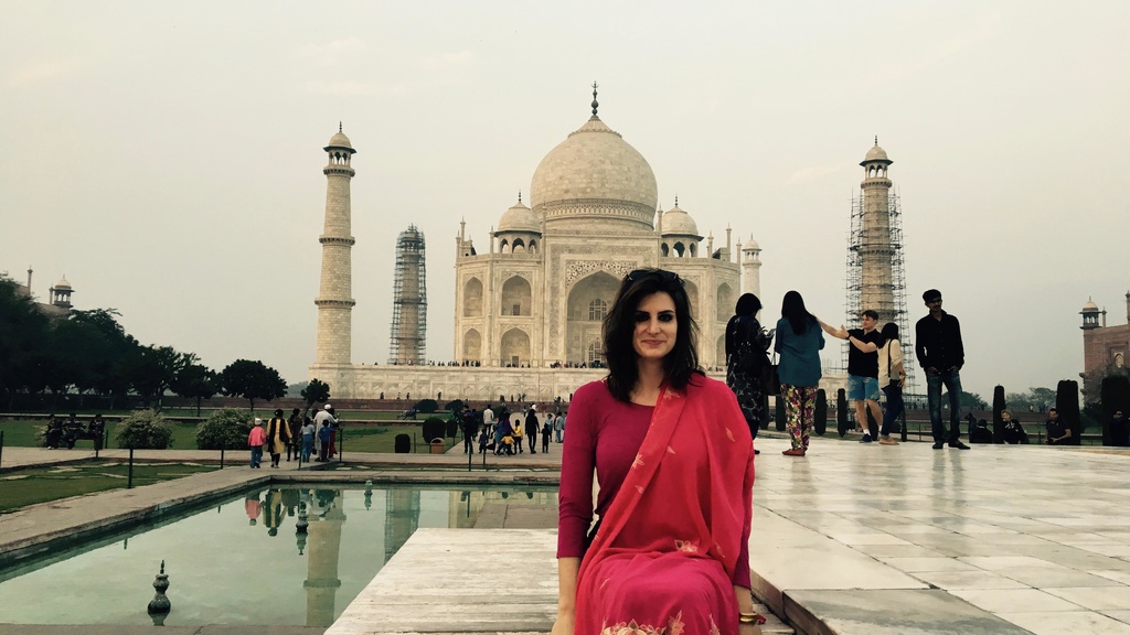 Lauren Smiley in India, where she reported a story