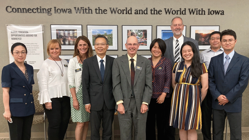 Consulate General of China in Chicago visitors with IP staff