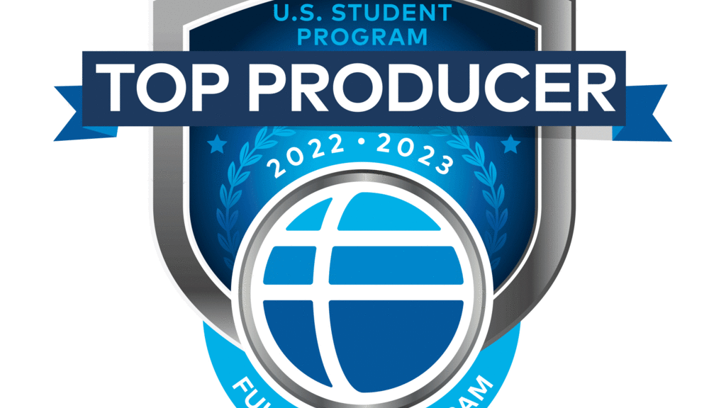 Fulbright top producer graphic 2022-2023