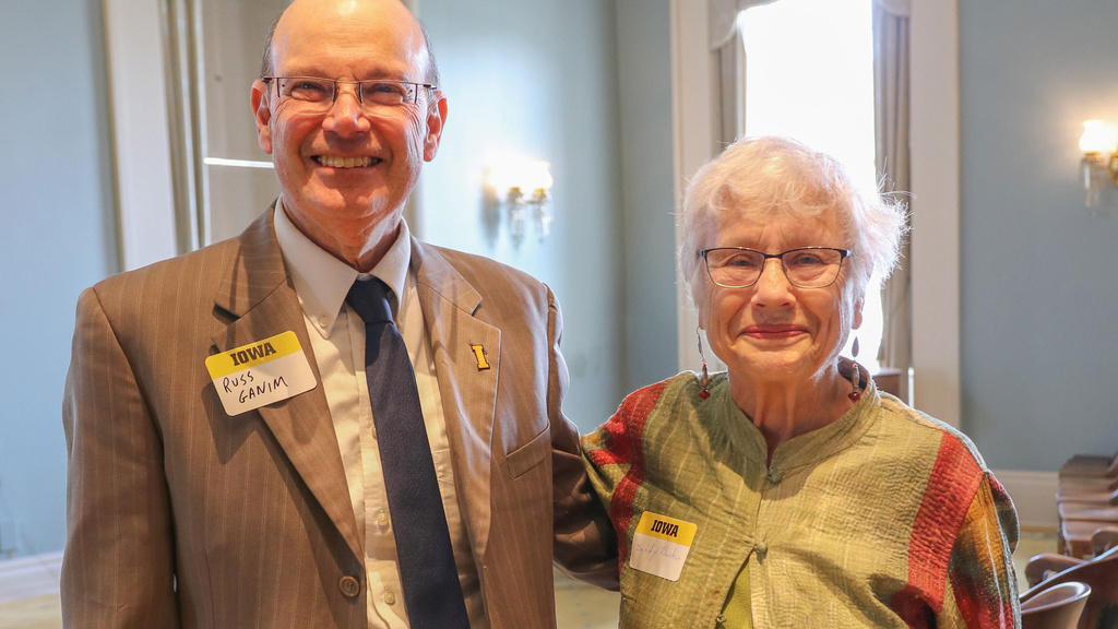 Russell Ganim and Sandy Barkan
