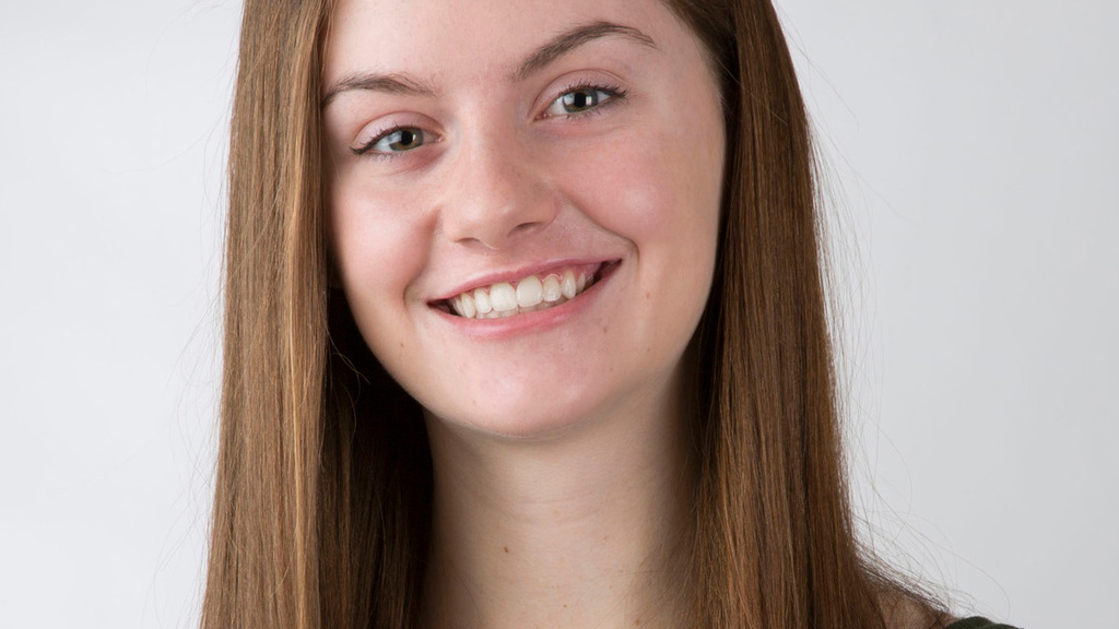 student smiling